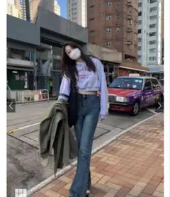 moussy デニムセットアップ 中町綾 - メルカリ