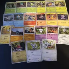 Yuka Morii先生イラスト ポケモンカード まとめ売り 森井ユカ 21種のサムネイル
