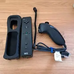 Wiiリモコン　ヌンチャク　ブラックセット　Nintendo　即購入OK