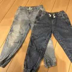 h&m ジョガーパンツ　2枚セット