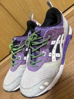 ASICS Gel-Lyte III グレー/パープル/グリーン - メルカリ