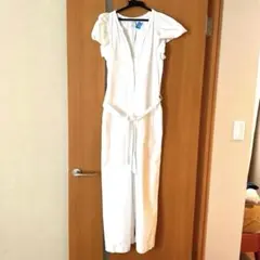 ZARA オールインワン　白 クリーニング済み