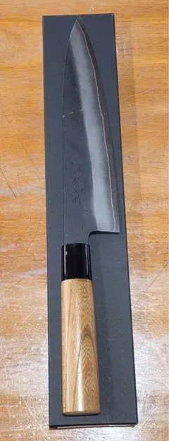 中川打刃物 銀三 牛刀 240mm 貴和美購入 箱付き 中川打刃物 銀三 牛刀 240mm 貴和美購入 箱付き - メルカリ