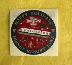 ディズニー　リゾートライン　ステッカー　シール　クリスマス