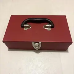 スチール工具箱　赤のサムネイル