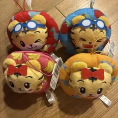 しまじろう うきわでぱちゃぱちゃマスコット ４種セットのサムネイル