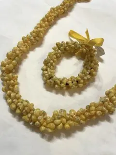 フラダンス　シェルレイ＆ブレスレスセット