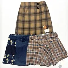 sizeS&M♦︎新品タグ付き♢REDYAZEL♦︎スカート 3枚セットのサムネイル