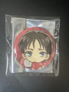 進撃の巨人 キャラバッジコレクション エレン カラフルはーと