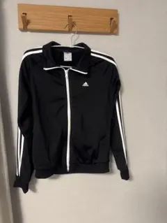 adidas ブラック ジャージ Lサイズ
