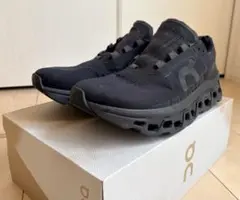 On Cloudmonster オールブラック　27.5cm 箱有り紐なし