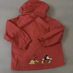 ディズニー　ミッキー マウンテンパーカー　ジャンパー　赤　120