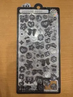 正規品　クーリア　ボンボンドロップシール　モノクロ　ブラックボンボン　ぶらっく