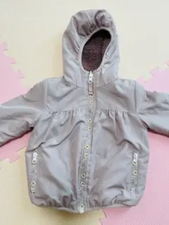 リバーシブル フリースアウター 90
