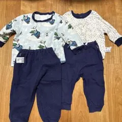 トーマス柄 ベビーパジャマ 90cm 2点セット