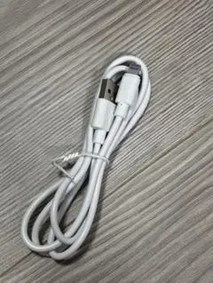 Lightningケーブル ホワイト 0.8メートル