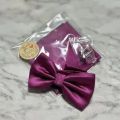 結婚式 蝶ネクタイ ポケットチーフ カフス セット