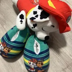 パウ・パトロール マシュマロキャラクター スリッパ