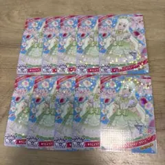 ひみつのアイプリ 映画 特典 つむぎ まんかいバズリウムライブ半券特典　１０枚