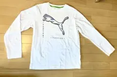 PUMA 長袖Tシャツ　白　160 美品