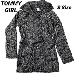 【美品】トミーガール TOMMY GIRLニットロングカーディガン Sサイズ