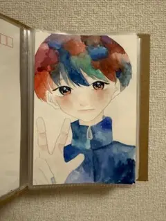水彩画 アナログイラスト 原画