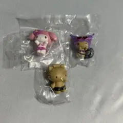 サンリオ みんなでバカンスフィギュア 3個