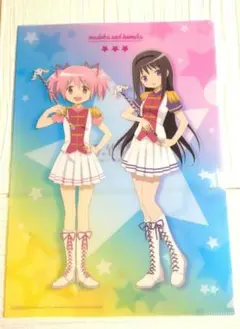 魔法少女まどか☆マギカ　クリアファイル　まどか&ほむら