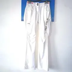☆新品未使用品☆FILA golfレディース刺繍パンツ ホワイト