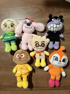 アンパンマン ぬいぐるみ 6体セット