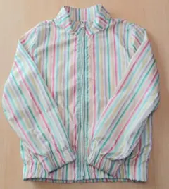 Gap ストライプ柄 ジップアップジャケット 150cmのサムネイル