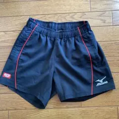 Mizuno 卓球ショートパンツ★Ｓサイズ★赤ライン