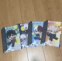 僕のヒーローアカデミア クリアファイル 4枚セットおまけ付き