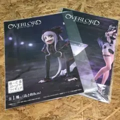 P3811 オーバーロード アルベド シャルティア フィギュアポスター【未開封】