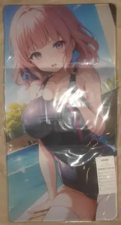 ガールフレンド(仮)　新田萌果 ラバーマット　プレイマット (35)