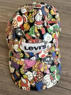 プーアルLEVI.S デニム オーバーオール　マリオコラボ Levi's®×スーパーマリオ、コラボコレクション発売