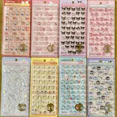 サンリオmini コンプリート　ボンボンドロップシール