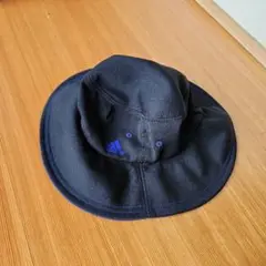 adidas キャンプハット　56cm　黒×紺
