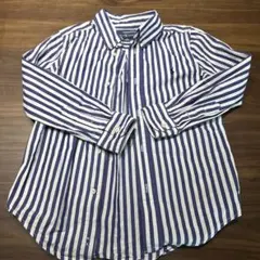 【キッズサイズ6】Ralph Lauren ストライプ長袖シャツ