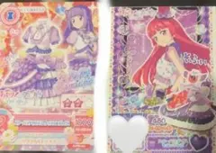 アイカツプリパラ 映画 特典 北条そふぃ　氷上スミレ