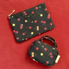 パサージュ・ボワ passage bois アクセサリーポーチ&ポーチ 黒
