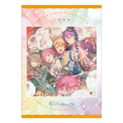 プロセカ A3クリアポスター BluRay特典 ワンダーランズ×ショウタイム