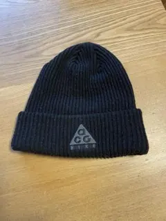 NIKE ACG ブラック ニット帽 ビーニー　ナイキ
