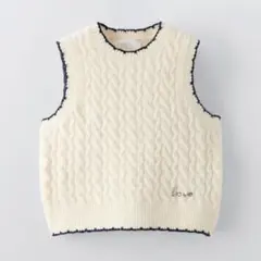 ZARA kids ケーブルニット