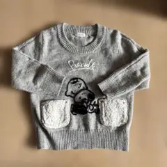 セーター　スヌーピー90センチ