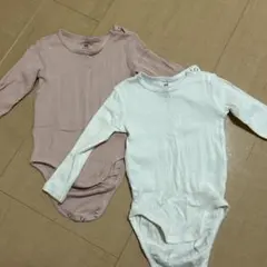 新品未使用/H&M/ロンパース肌着/長袖ロンパース