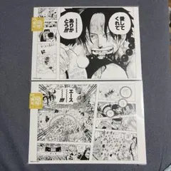 非売品】【希少】ONE PIECE 複製原画 エース ワンピース ビブルの秘宝