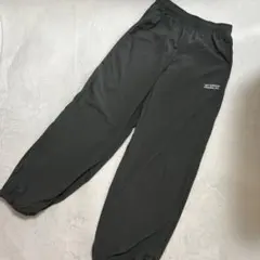 new balance 黒 ワークパンツ S M ナイロン 夏用