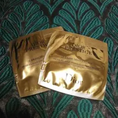 ディオール⭐プレステージ ル バーム デマキヤント　メイク落とし　サンプル2包