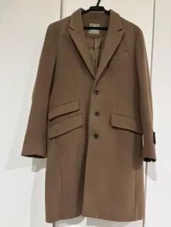 nano universe キャメル チェスターコート